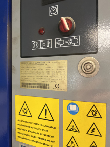 1052969-9 Compressor Ceccato Aria Compressa CSM 20 DX maxi