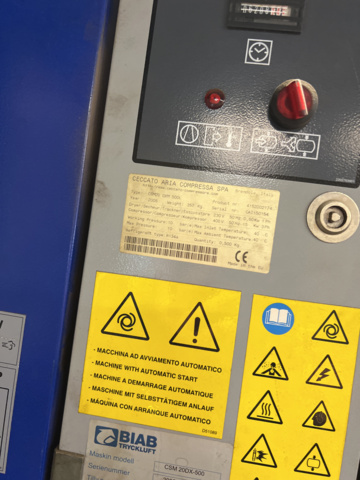 1052969-10 Compressor Ceccato Aria Compressa CSM 20 DX maxi