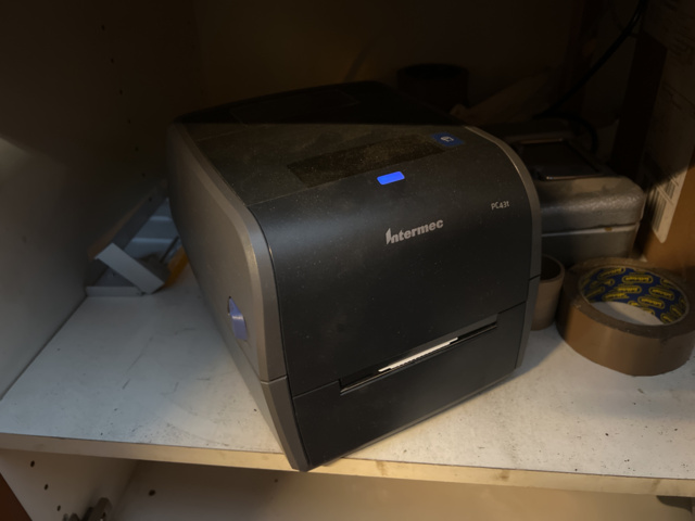 1053001-3 Etikettskrivare Intermec PC43t