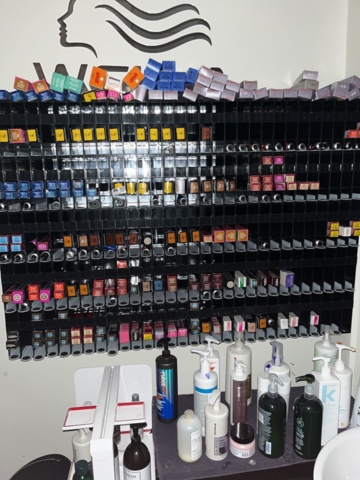 1131510-1 Color Mixing Station - Batch of Colors Including Stands & Carts