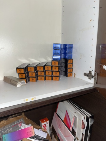 1131510-5 Color Mixing Station - Batch of Colors Including Stands & Carts