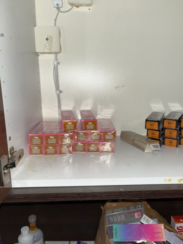 1131510-6 Color Mixing Station - Batch of Colors Including Stands & Carts