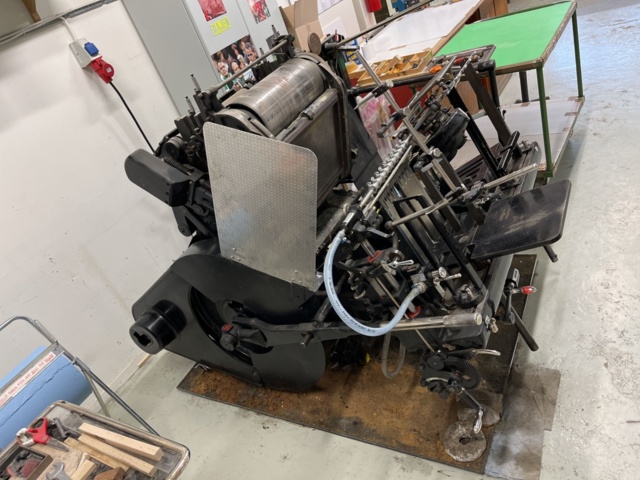 1131629-4 Tryckpress Heidelberg, Vinge A3