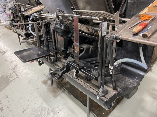 1131629-5 Tryckpress Heidelberg, Vinge A3