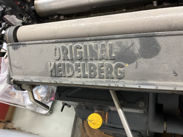 1131629-9 Tryckpress Heidelberg, Vinge A3