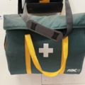 1131631-4 Defibrillator, first aid kit and board