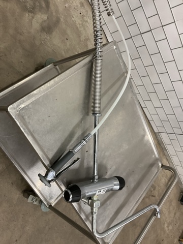 1120686-4 Flush shower with mixer