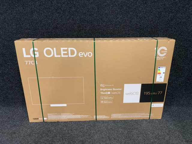 1132397-3 77" 4K OLED TV LG OLED77C35LA