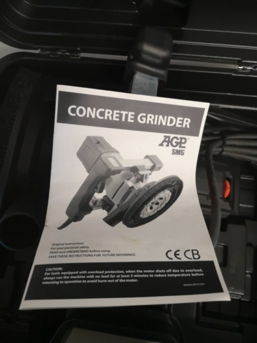 1138710-2 Concrete grinding No reservation price!