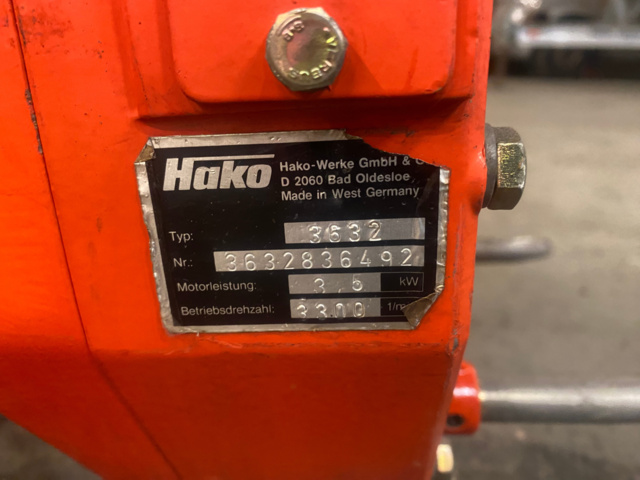 1138556-11 Sweeping machine Hako Profi-Variette 3632