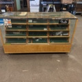 1069517-1 Merchant counter 150cm 18 Drawers