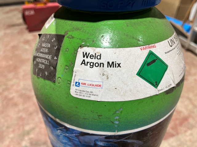 1138736-2 Shielding gases for welding 2 pcs - Argon mix