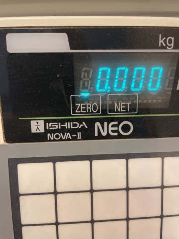 1110212-4 Price scale Ishida Nova-II