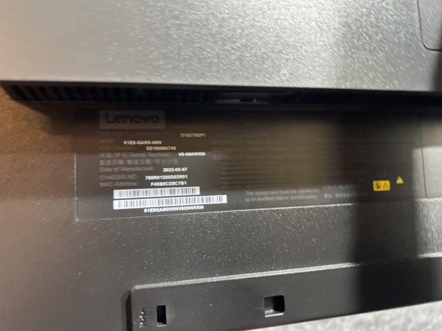 1117494-9 Laptop Lenovo ThinkPad P16, i7, 32GB RAM, 1TB SSD with screen Thinkvision P27