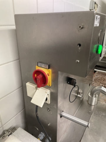 1110245-6 Chocolate machine LCM 240 ATC/S Including 2 tables