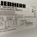 1110248-5 Refrigerator 434 Liters - Liebherr GKv 4360