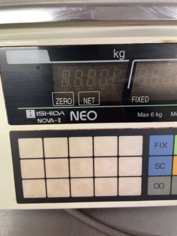 1110250-3 Price scale Ishida Nova-II