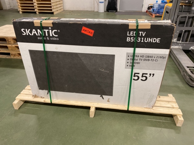 1124460-6 55" Ultra HD TV with HDR 10 & Dolby Vision Skantic B5531UHD