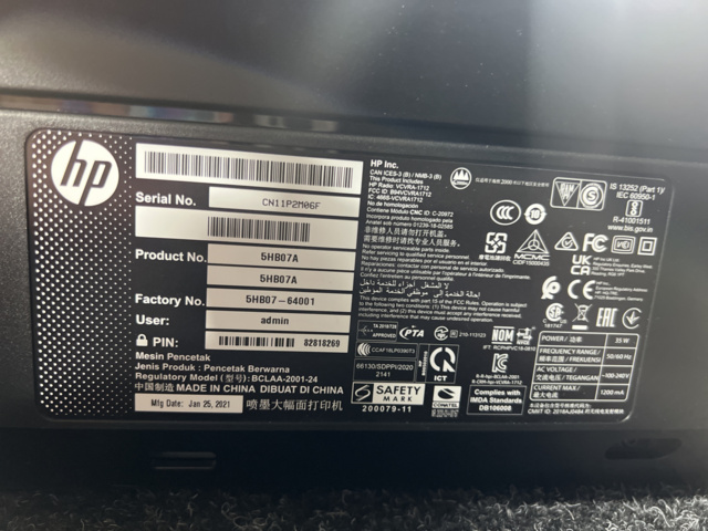 1117498-6 Large format printer Hp Designjet T230