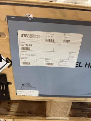 1116892-15 Battery cell modules for vehicle batteries