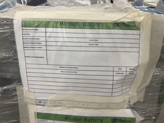 1053034-6 Truck batteries Alelion 8pcs 25.9V/196Ah/5.0kWh