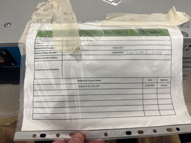 1053030-4 EasyPower Lithium Ion Battery EP24260P-S5-E