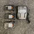 1138696-1 Charging package AEG 18V 2.0Ah x 3 and battery charger AL18G