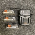 1138697-1 Charging package AEG 18V 2.0Ah x 3 and battery charger AL18G