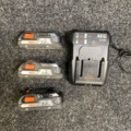 1138698-1 Charging package AEG 18V 2.0Ah x 3 and battery charger AL18G