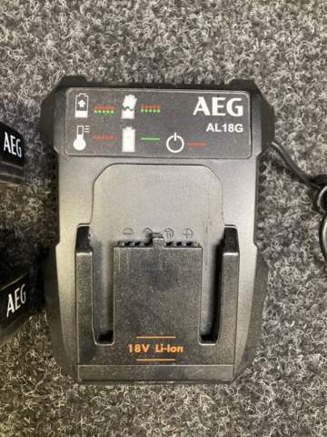 1138698-3 Charging package AEG 18V 2.0Ah x 3 and battery charger AL18G