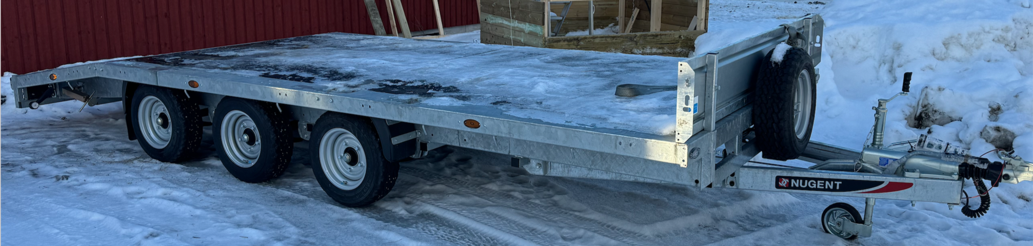 1138792-2 Beavertail Trailer, Nugent Beavertail B5523T -22