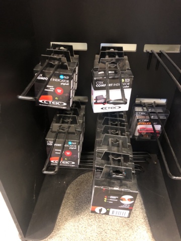 881204-4 CTEK Charging accessories with display