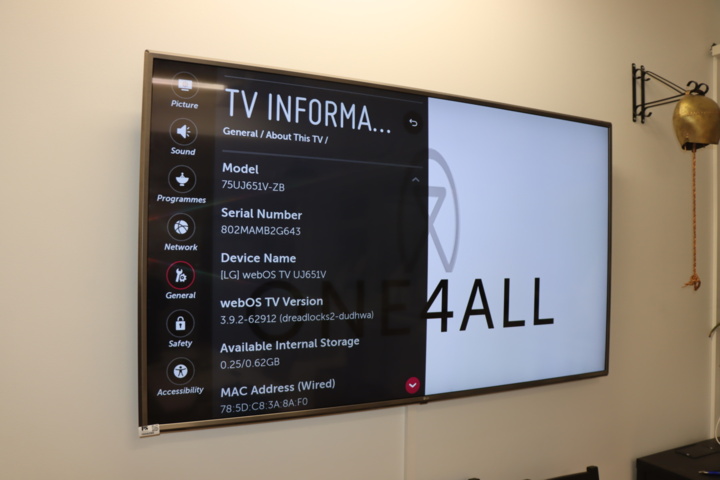 1034280-5 Smart TV LG 75 inches