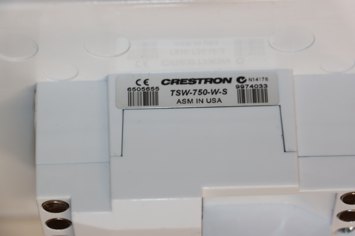 1034341-4 Touch panel for control system Crestron TSW-750-WS