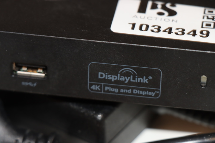 1034349-6 Dell docking station + Dell Displaylink