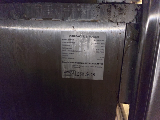 1131698-10 Ice machine Air cooled - Hoshizaki IM-100CNE-HC