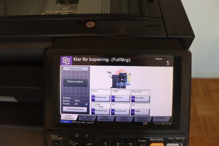 1034365-4 Printer with sorter Kyocera TASKalfa 4550ci