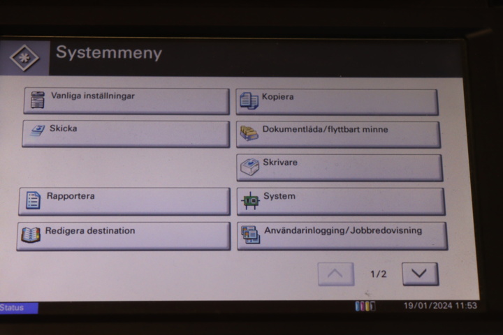 1034365-7 Printer with sorter Kyocera TASKalfa 4550ci