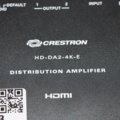 1034383-4 Crestron Distribution Amplifier
