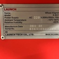 1139232-3 Wheel alignment machine Launch X-631 - 2011