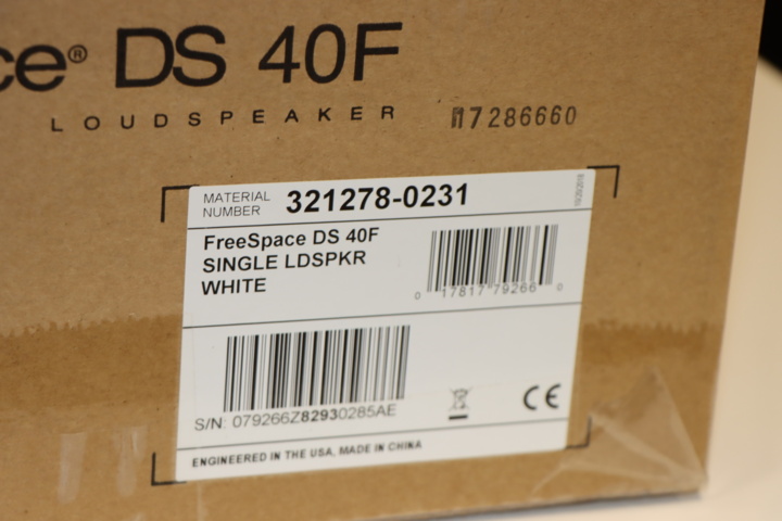 1034422-3 2 BOSE Freespace DS 40F "new"