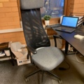 1065421-2 Office Space - Raised & Retractable Desk & Office Chair