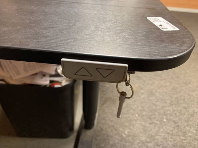 1065421-4 Office Space - Raised & Retractable Desk & Office Chair