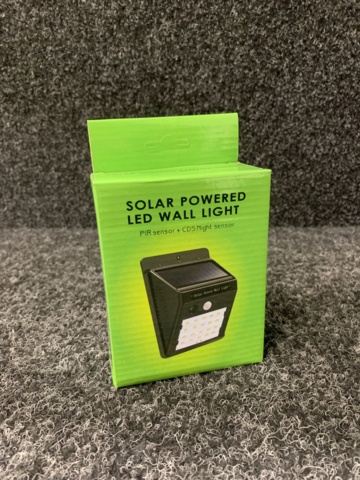 1139824-3 10 pcs Solcell's LED wall lighting