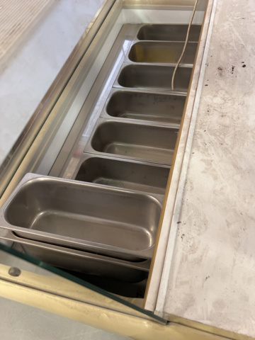 1117611-3 Glass Counter 133 dm3 - Mondial Group SRL