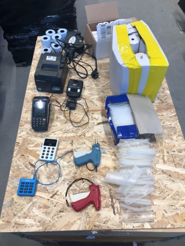 1035504-1 Receipt printer, card reader, price tag