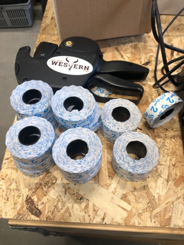 1035504-2 Receipt printer, card reader, price tag