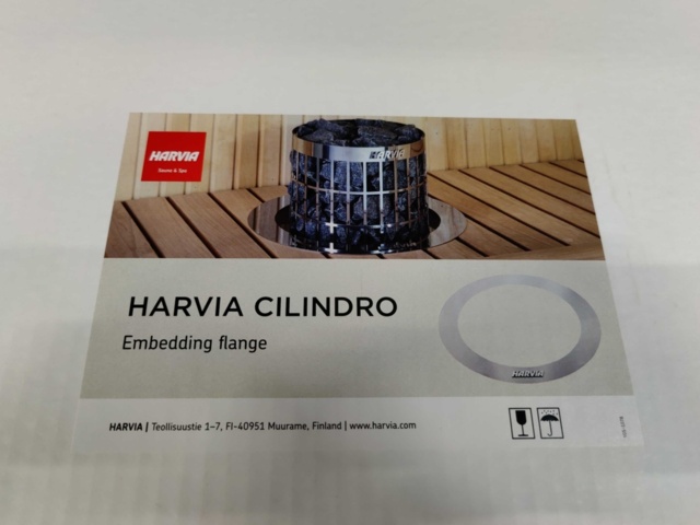 1133429-2 Recessed frame Harvia Cilindro Steel Hpc1
