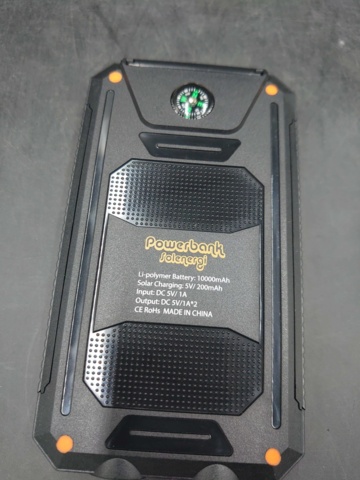 1142153-4 4 pcs power bank, 10000 mAh, flashlight - Shipping included