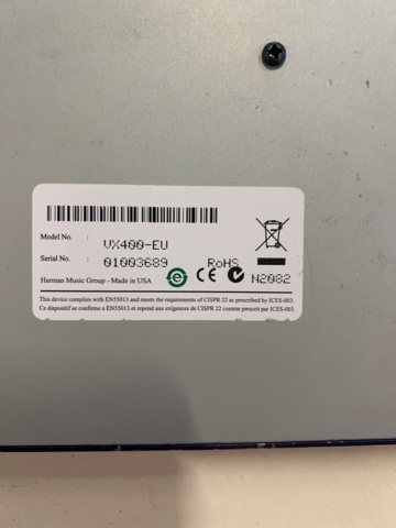 1069570-3 Digitech VX 400